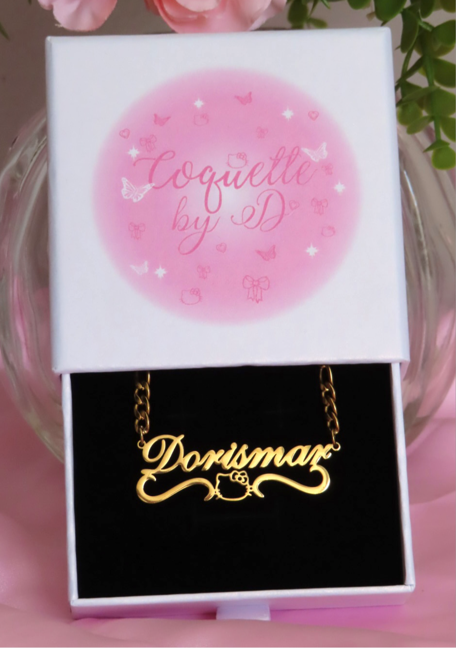 Kitty Name Jewelry Style No.2