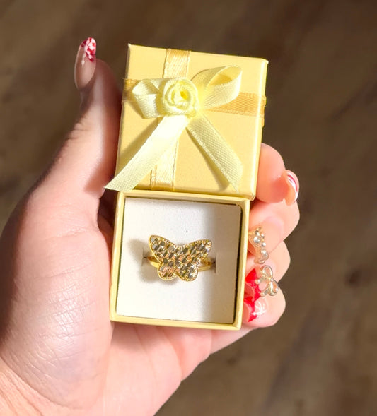 Butterfly Nugget Ring