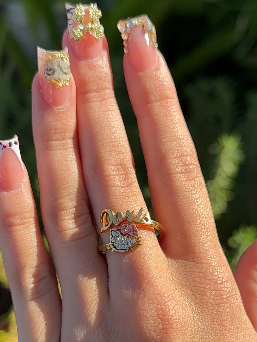 Custom Bling Out Hk Ring