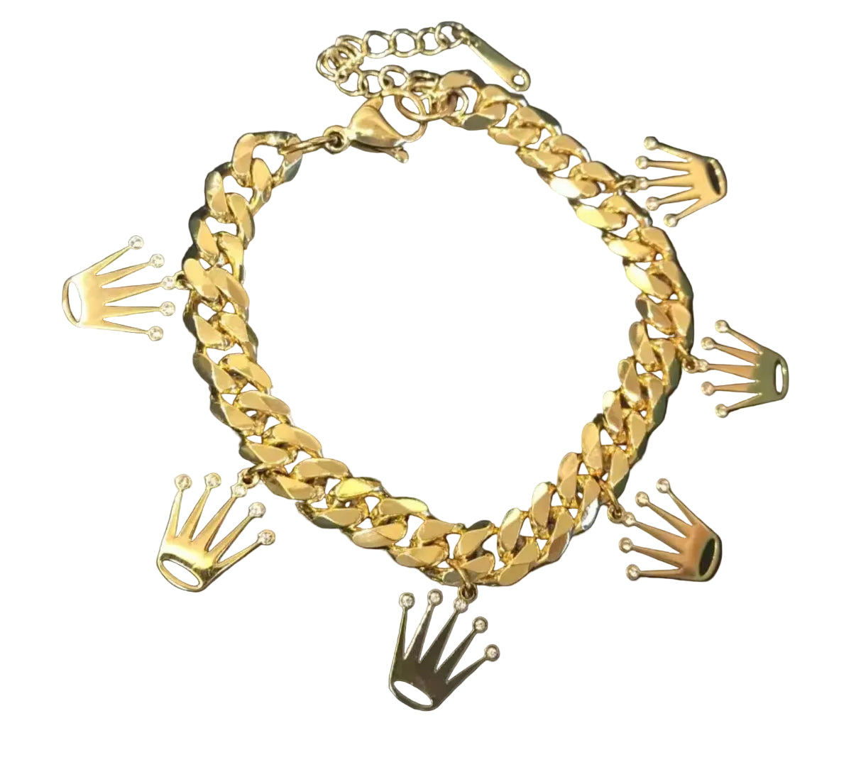 Crown Diamond Bracelet