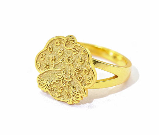 1980 Strawberry Shortcake Face Ring