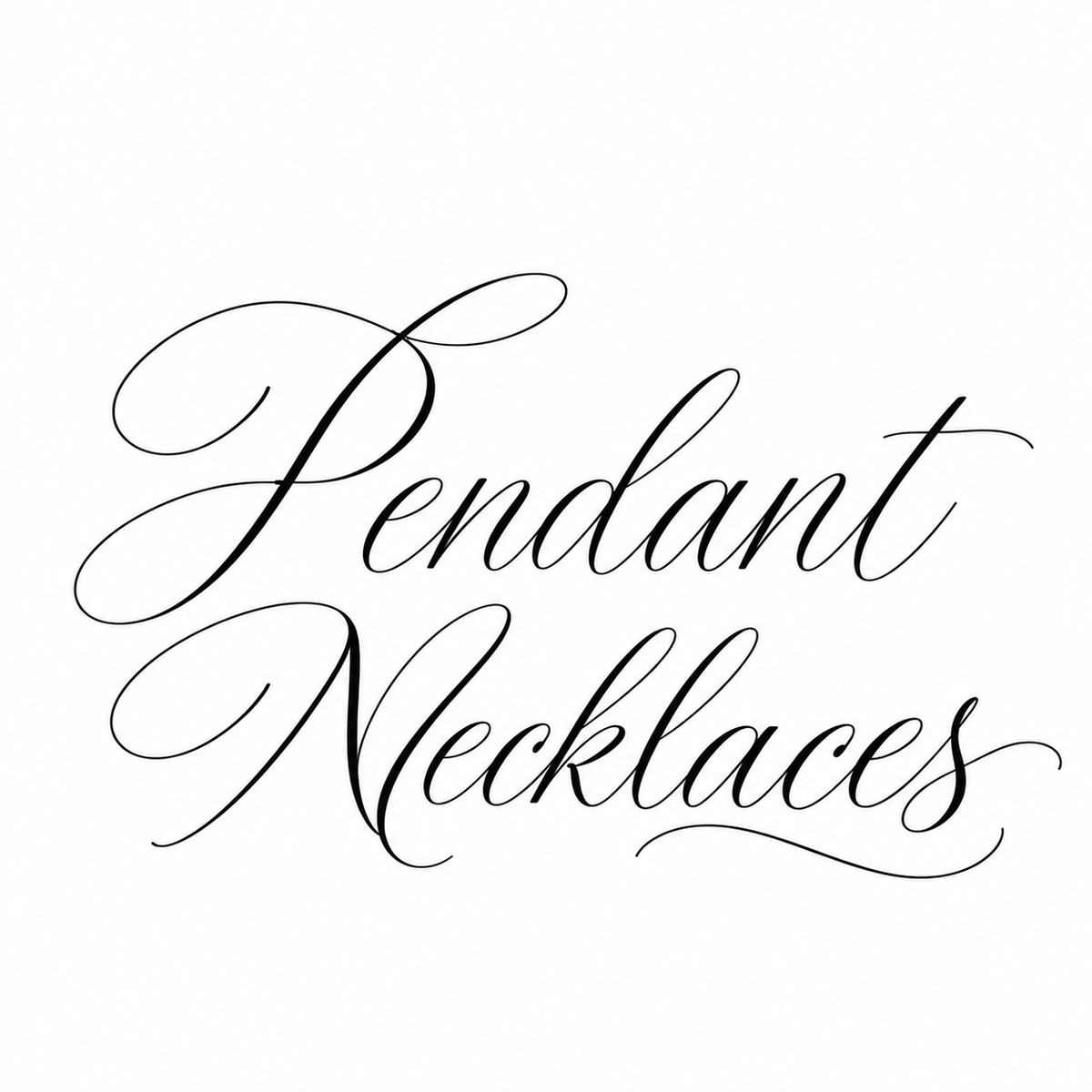 Pendant Necklaces