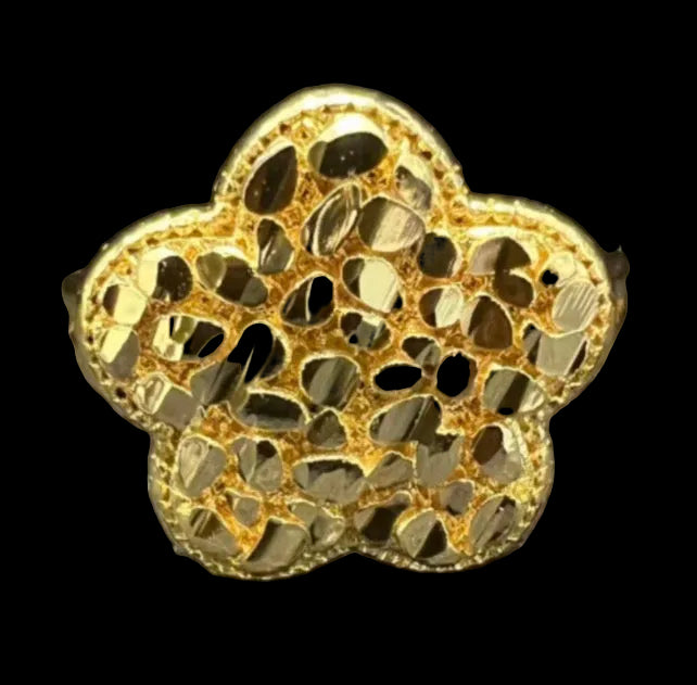 5 Petal Nugget Ring