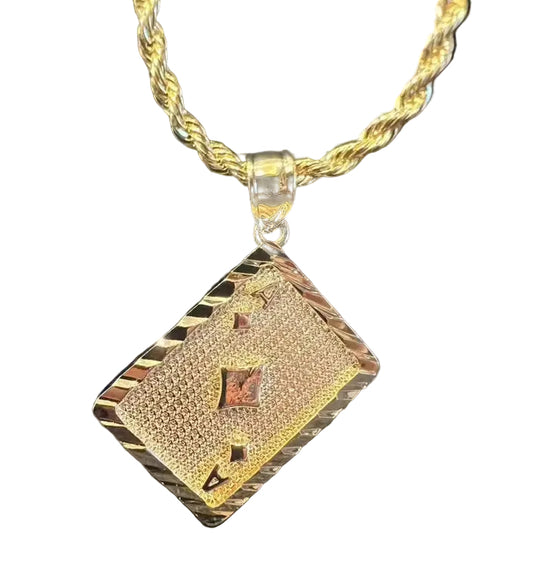 Ace Card Necklace