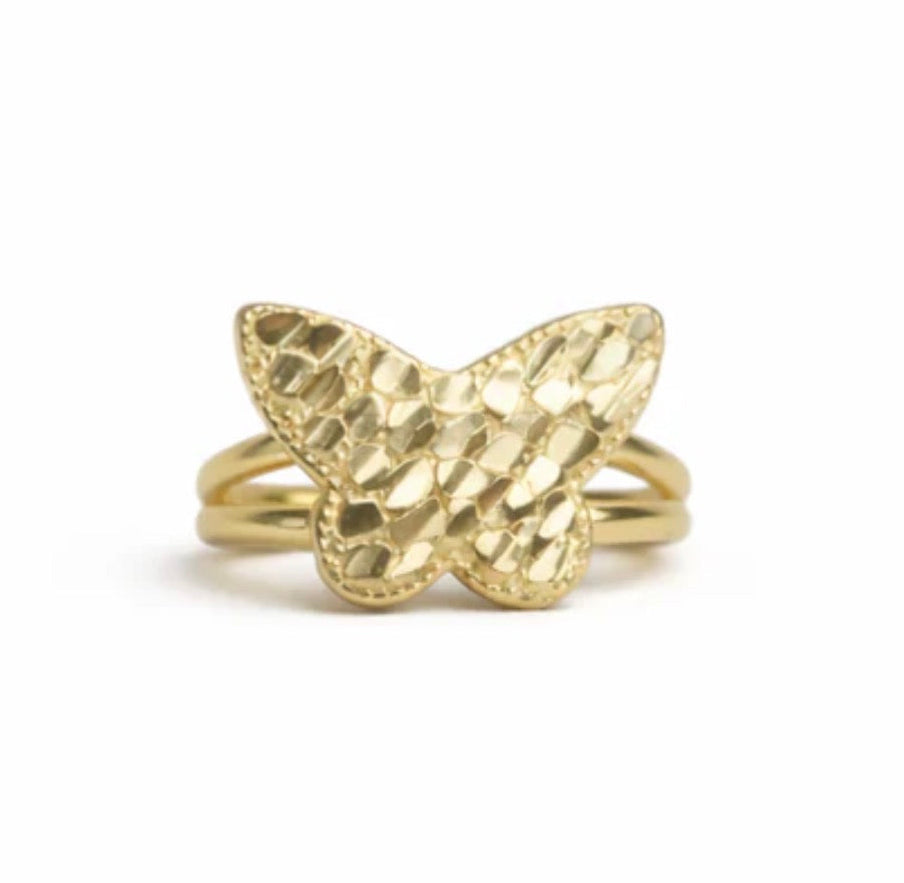 Butterfly Nugget Ring