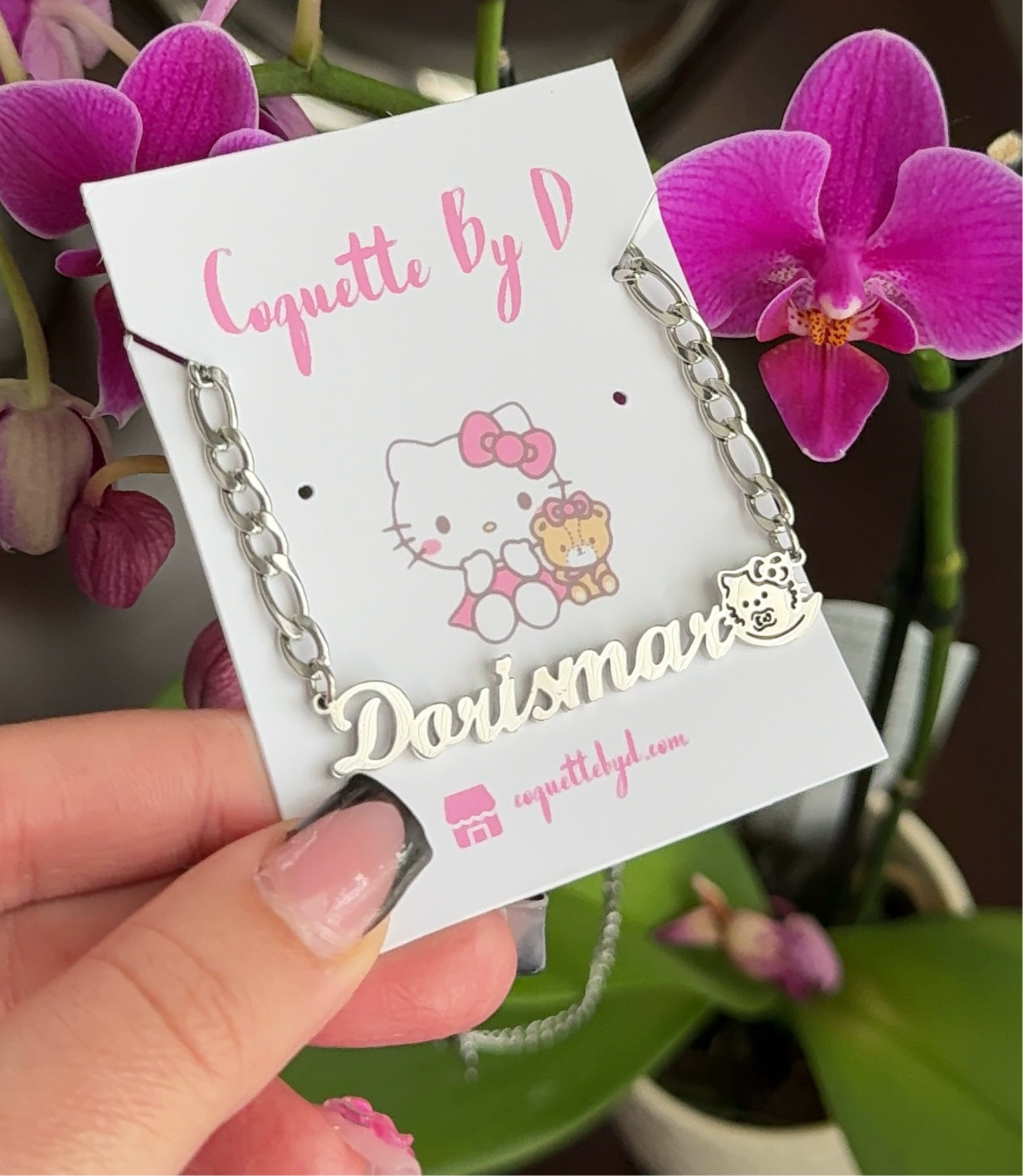 Ghost HK Name Necklace