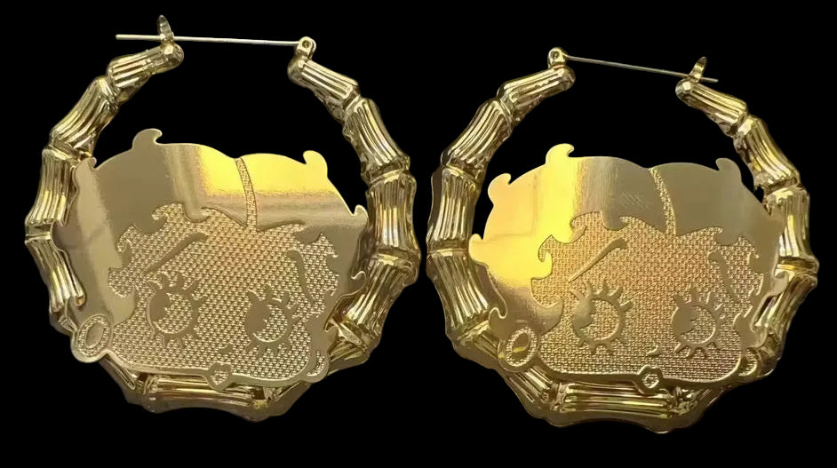 Betty Boop Bamboo Hoops