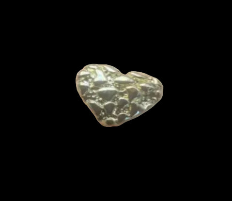 Heart Nugget Nose Ring
