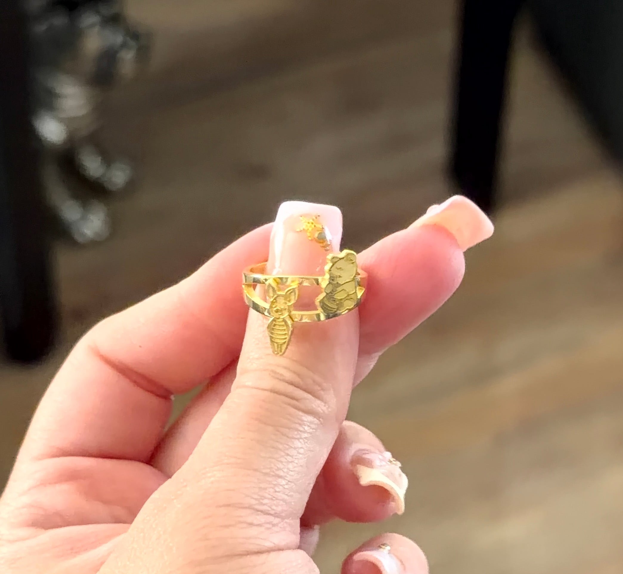 Piglet X Winnie Pooh Ring