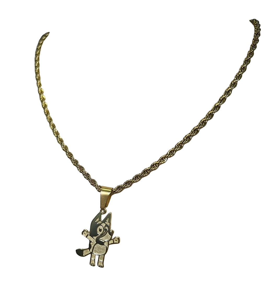 Bluey Pendant Necklace
