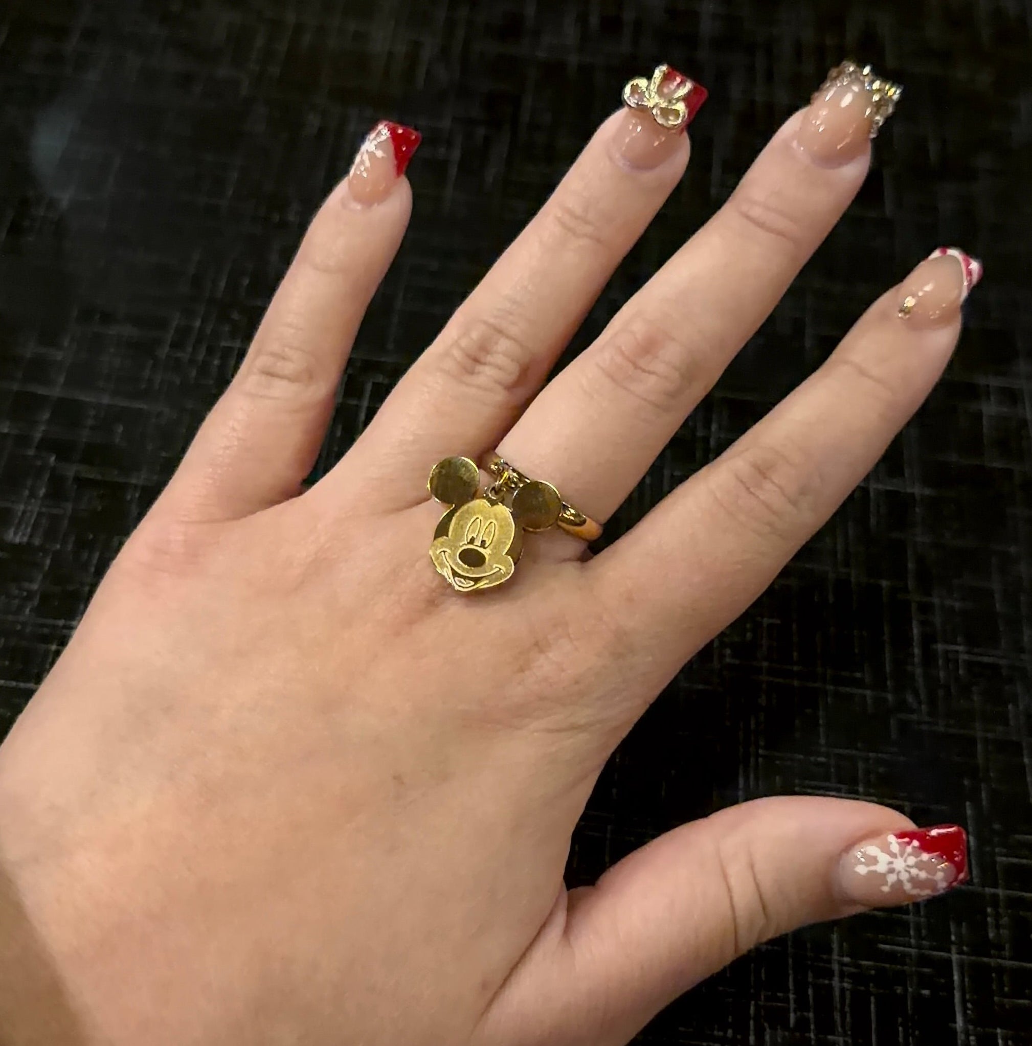 Mouse Dangling Ring
