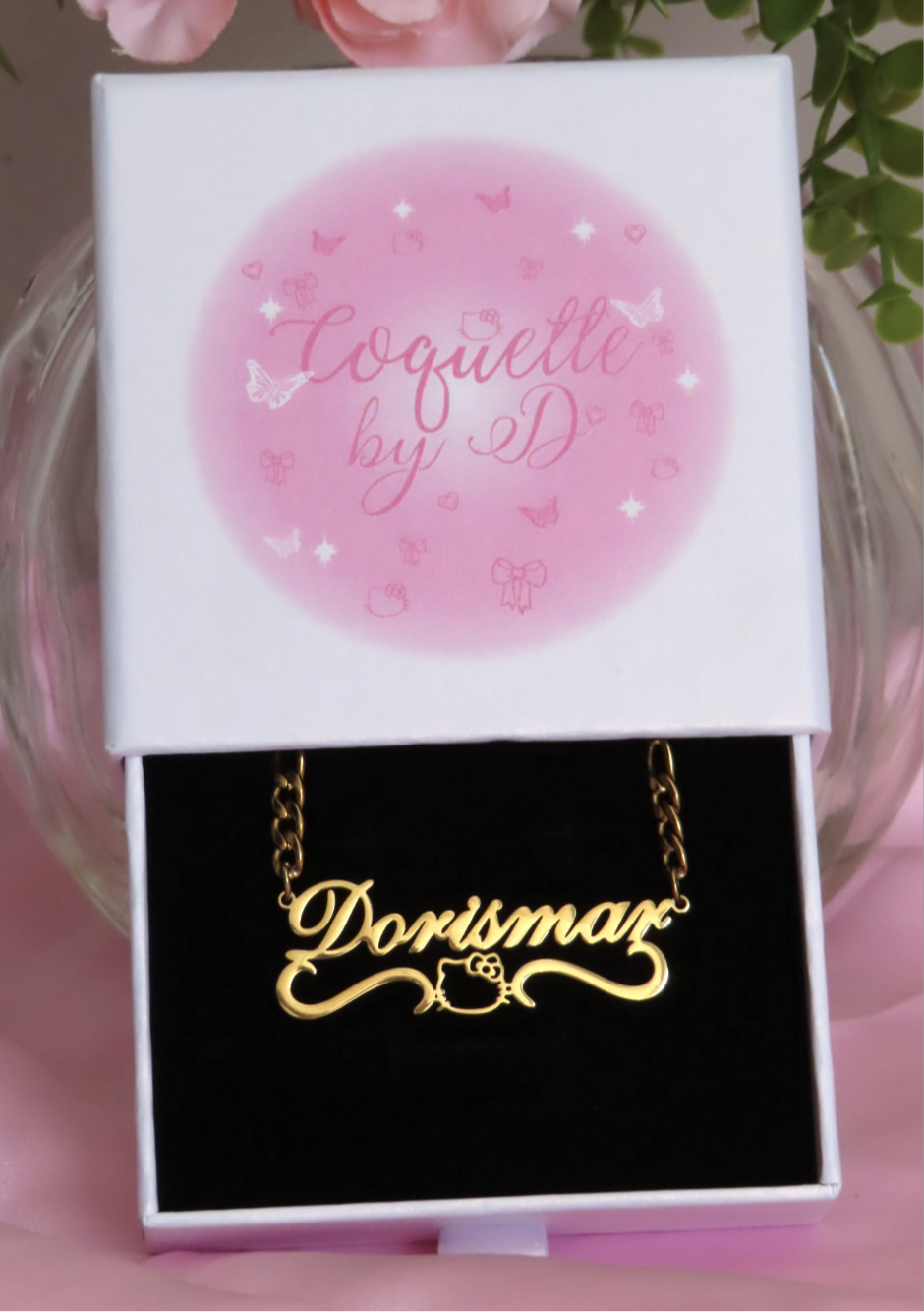 Kitty Name Jewelry Style No.2