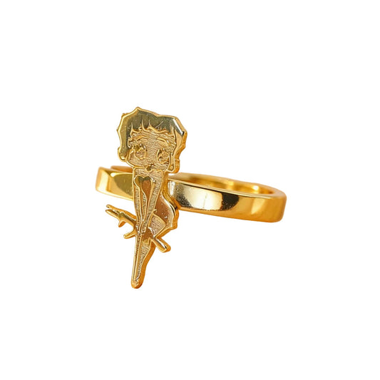 Ak Betty Boop Ring
