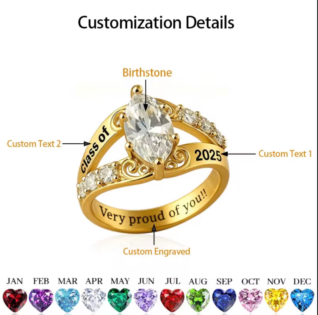Classic Graduation Ring
