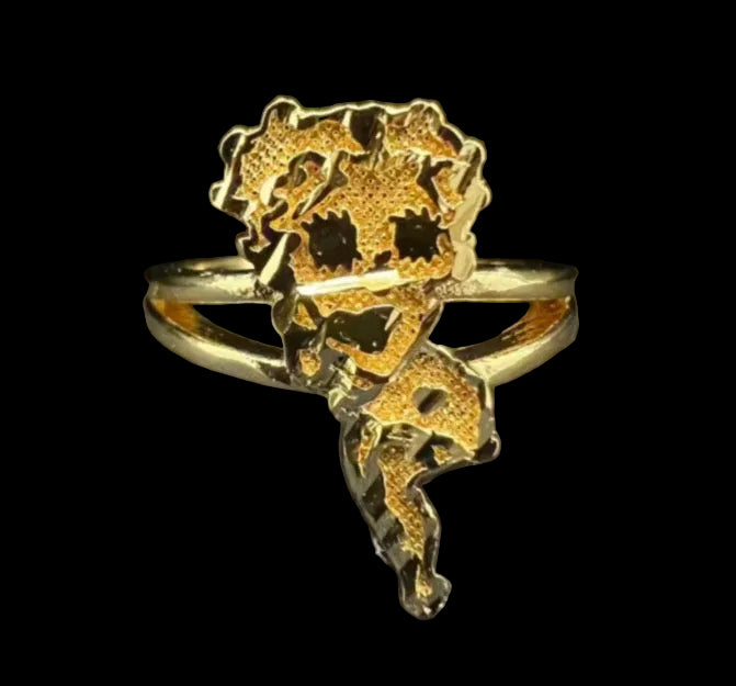 Flirty Heart Betty Ring