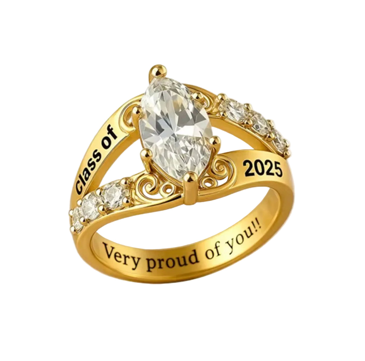 Classic Graduation Ring