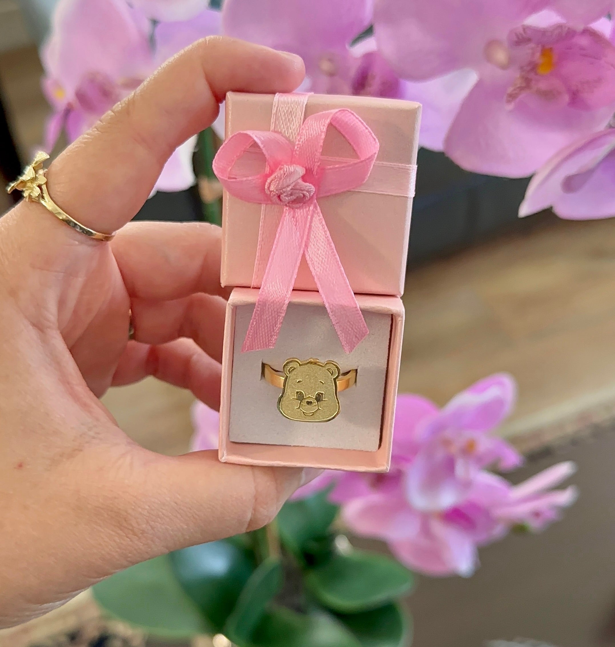 Care Bear Face Ring