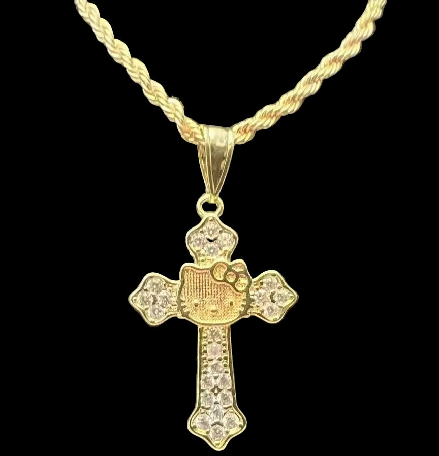 Hk Cross Necklace