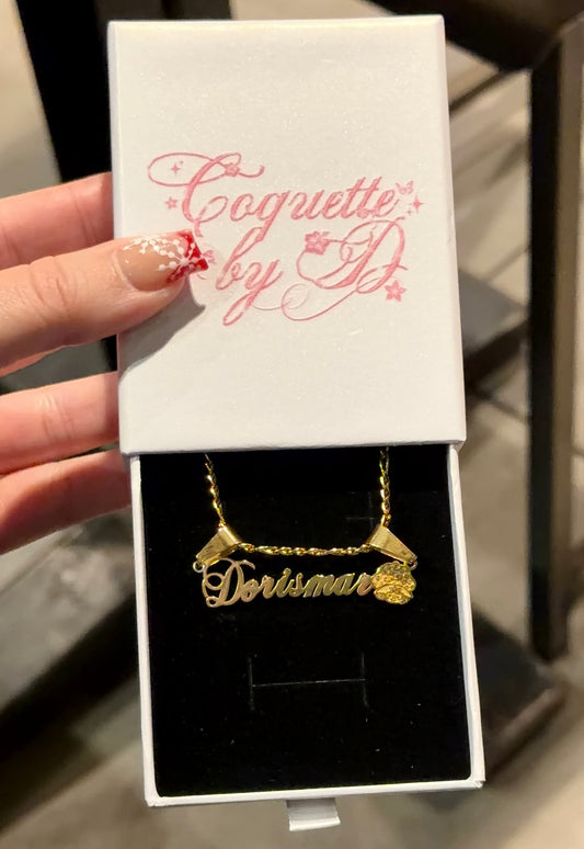 1980 Strawberry Name Necklace