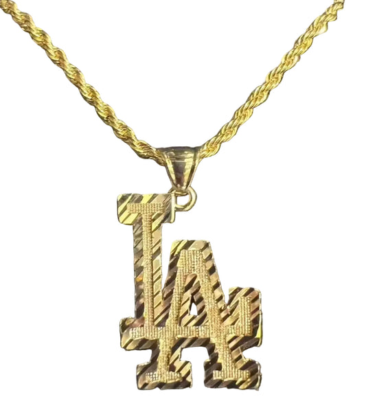 LA Pendant Necklace