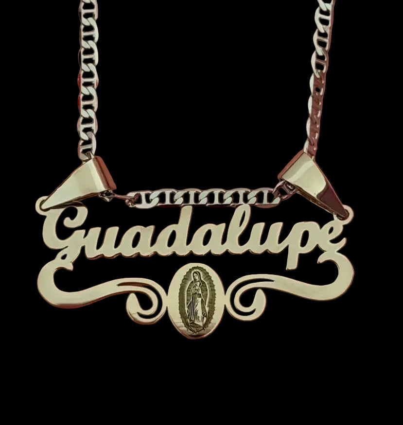 Guadalupe Personalized Nameplate