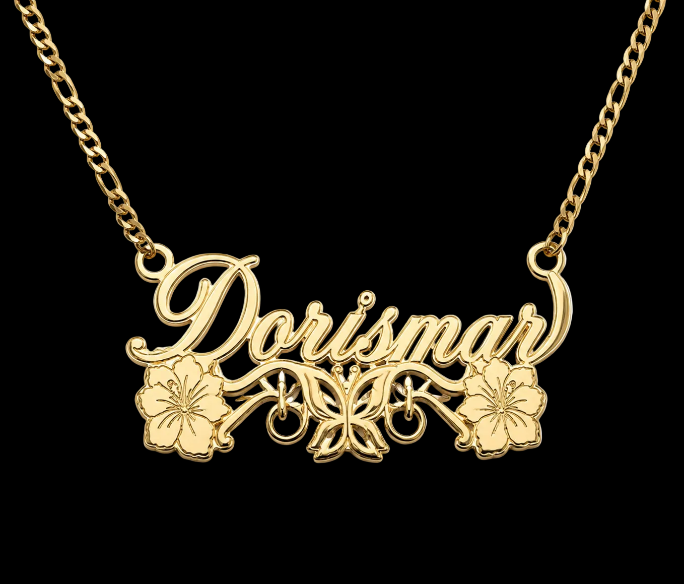 Hibiscus Dream Nameplate