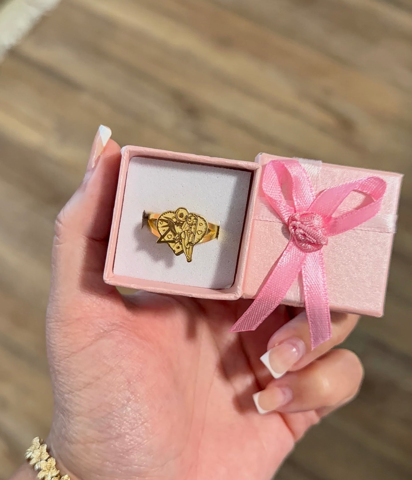 Jack & Sally Heart Ring