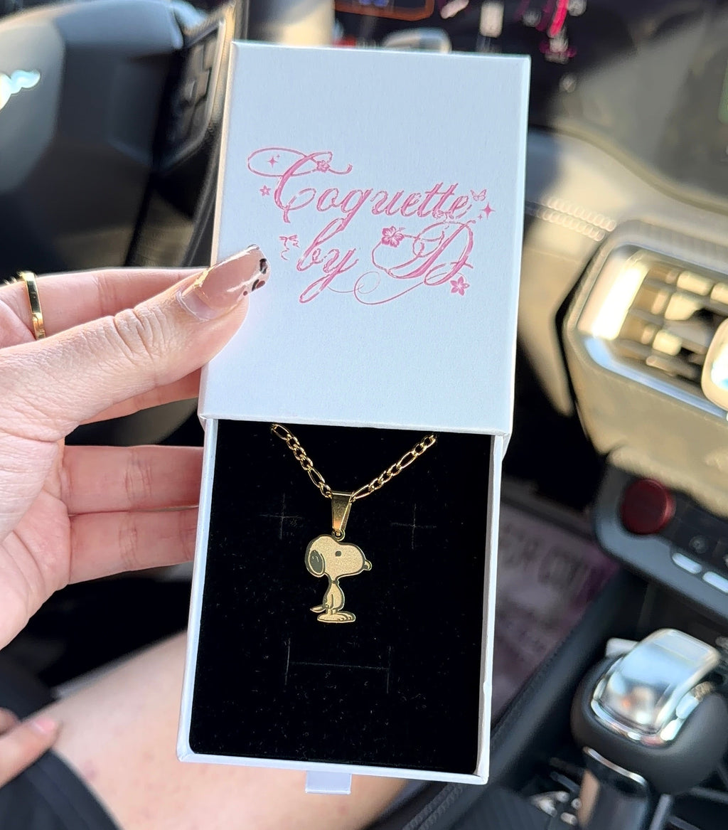 Snoopy Pendant Necklace