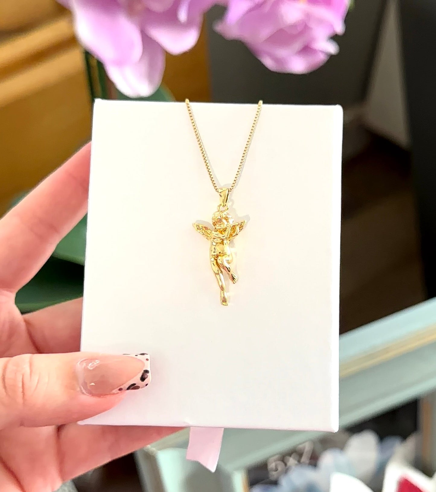 Angel Pendant Necklace