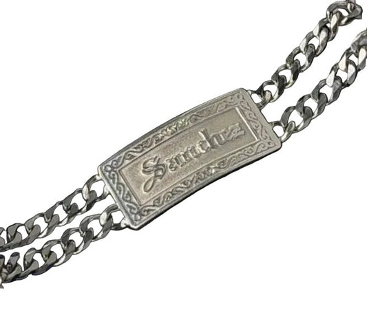Esclava Name Double Bracelet