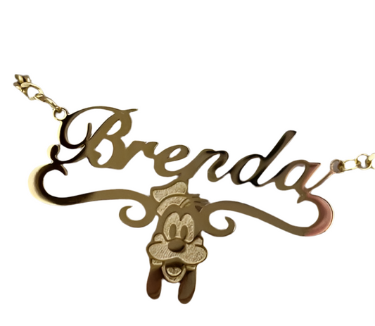 Goofy Name Necklace