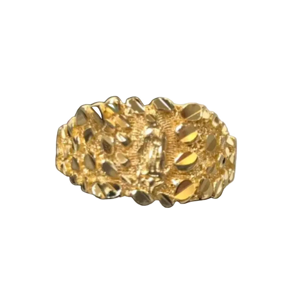 Virgen Maria Nugget Ring