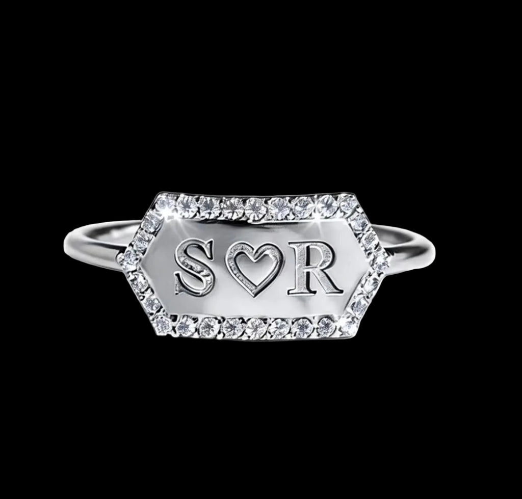 Personalized Crystal Ring