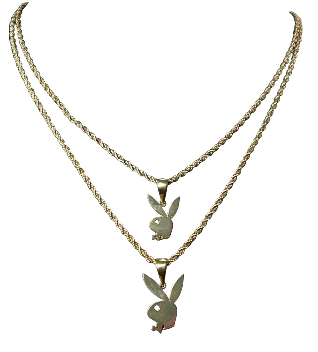 Playboy Bunny Pendant Necklace