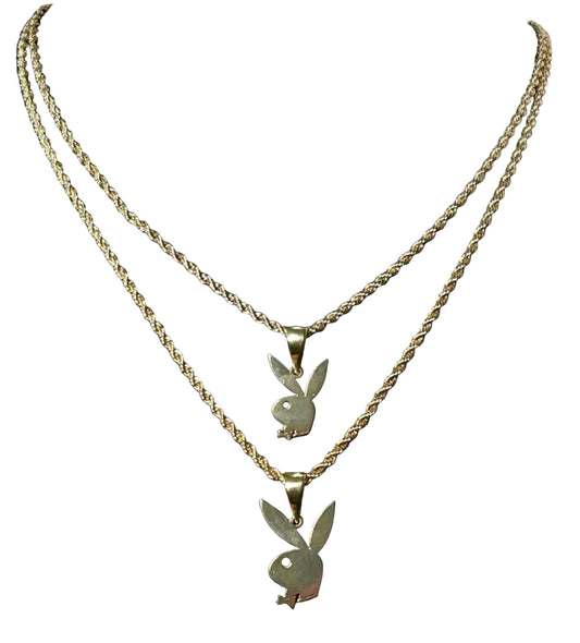 Playboy Bunny Pendant Necklace