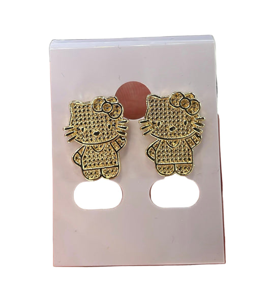 Full Body Kitty Earrings