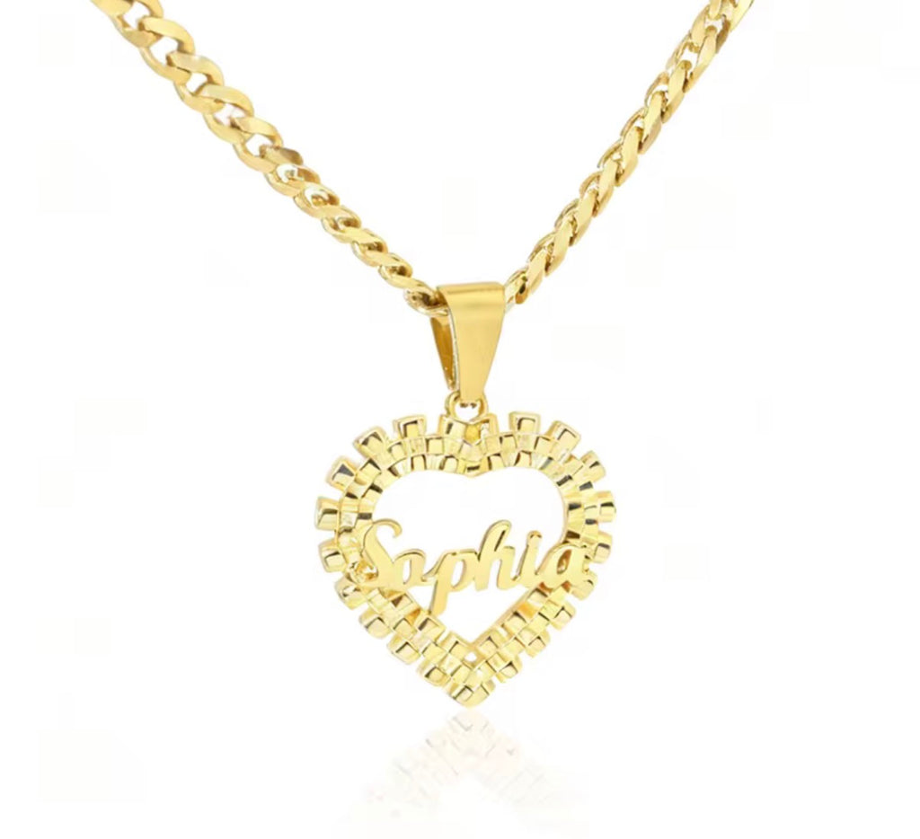 Custom Rolex Name Necklace