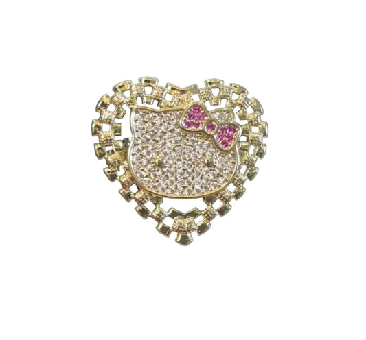 Rolex Pink Hk Ring