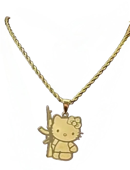 Ak Hk Pendant Necklace
