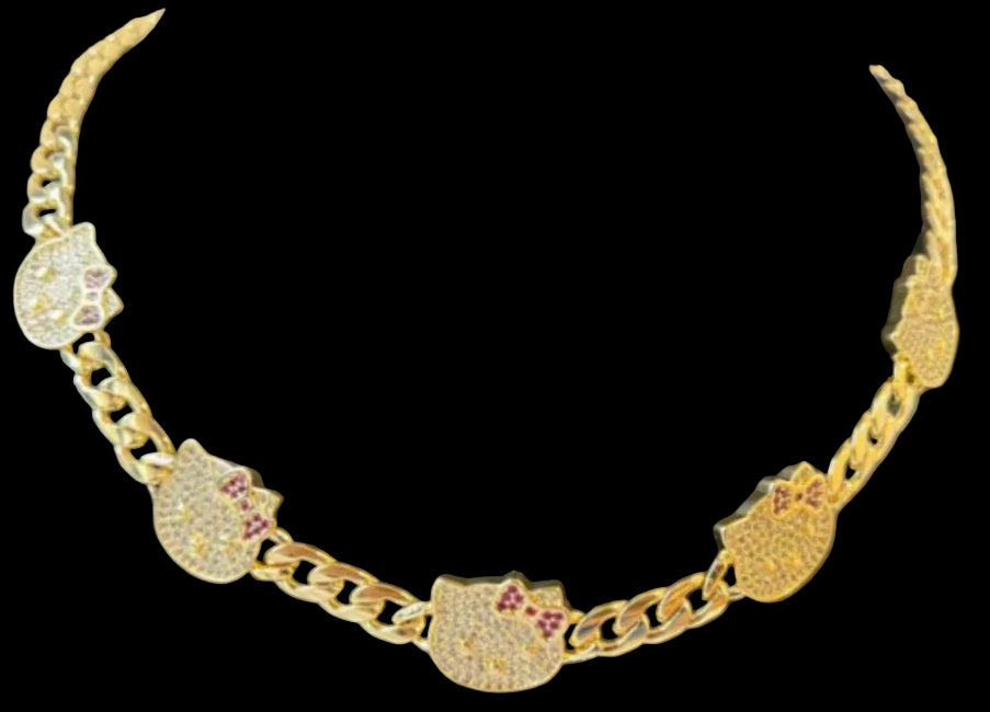Bling Out Kitty Chain