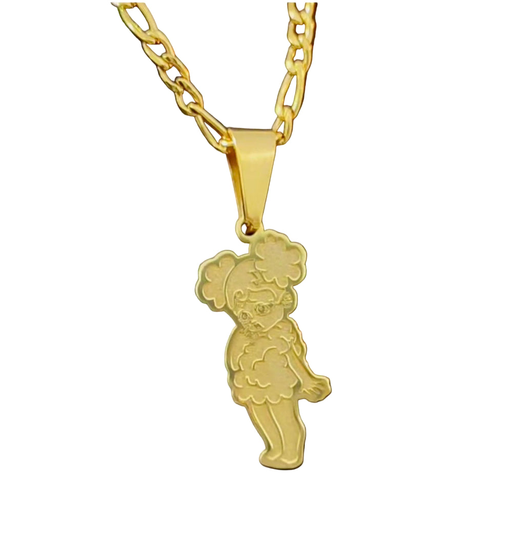 Sad Girlz Pendant Necklace
