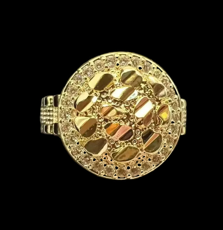 Circle Nugget Ring