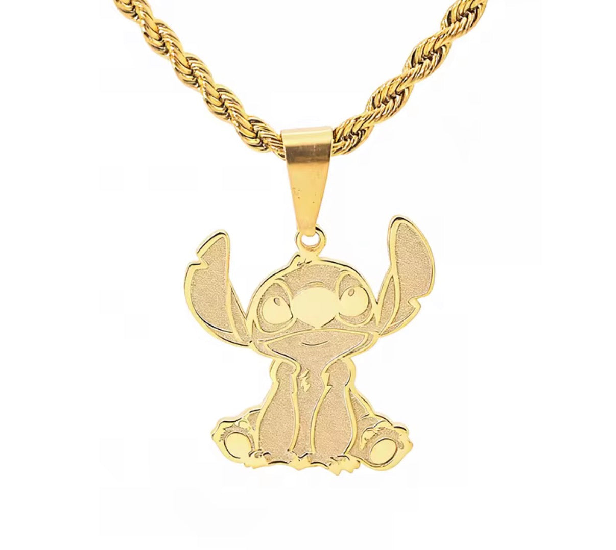 Stitch Pendant Necklace