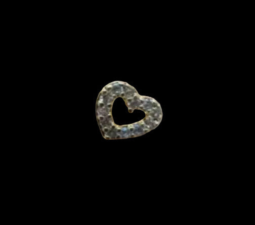 Diamond Heart Nose Ring