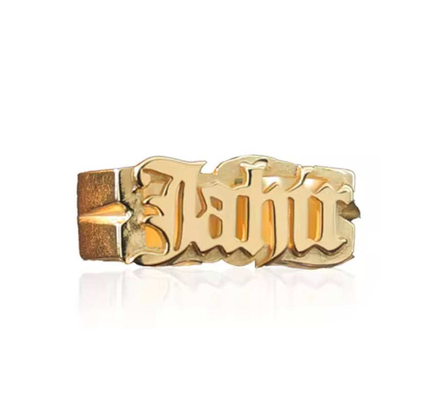 Old English Name Ring