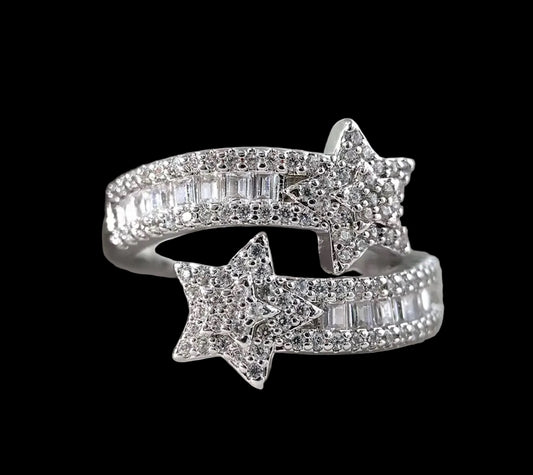Double Star Luxe Ring