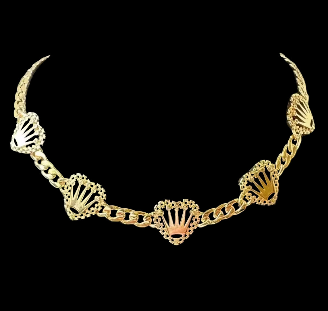 Crown Rolex Chain