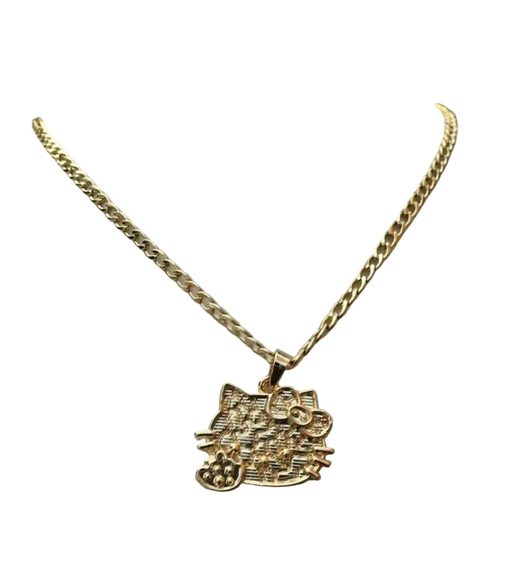 Bad Kitty Nugget Necklace