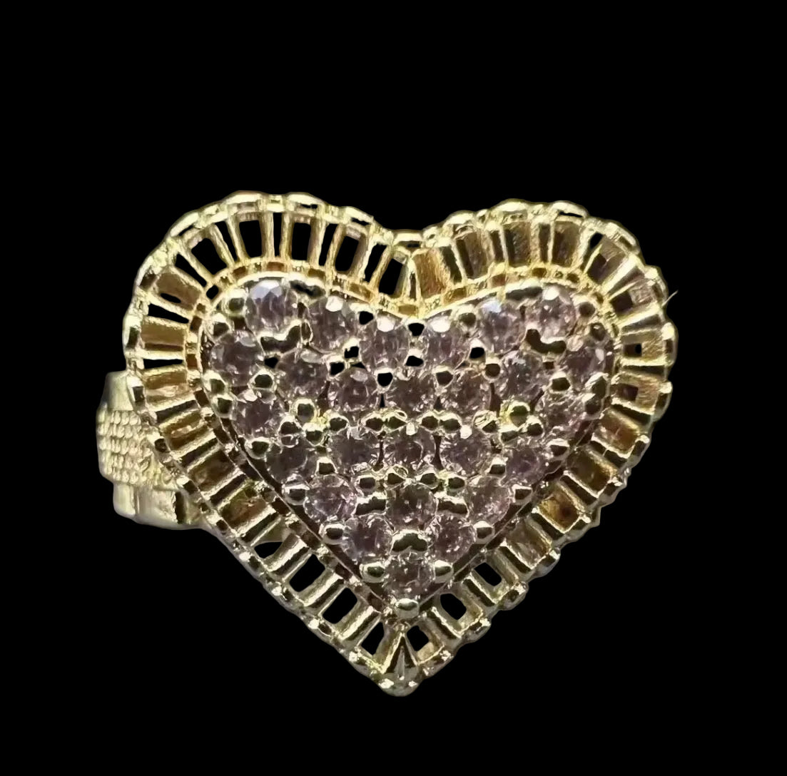 Reto Heart Ring
