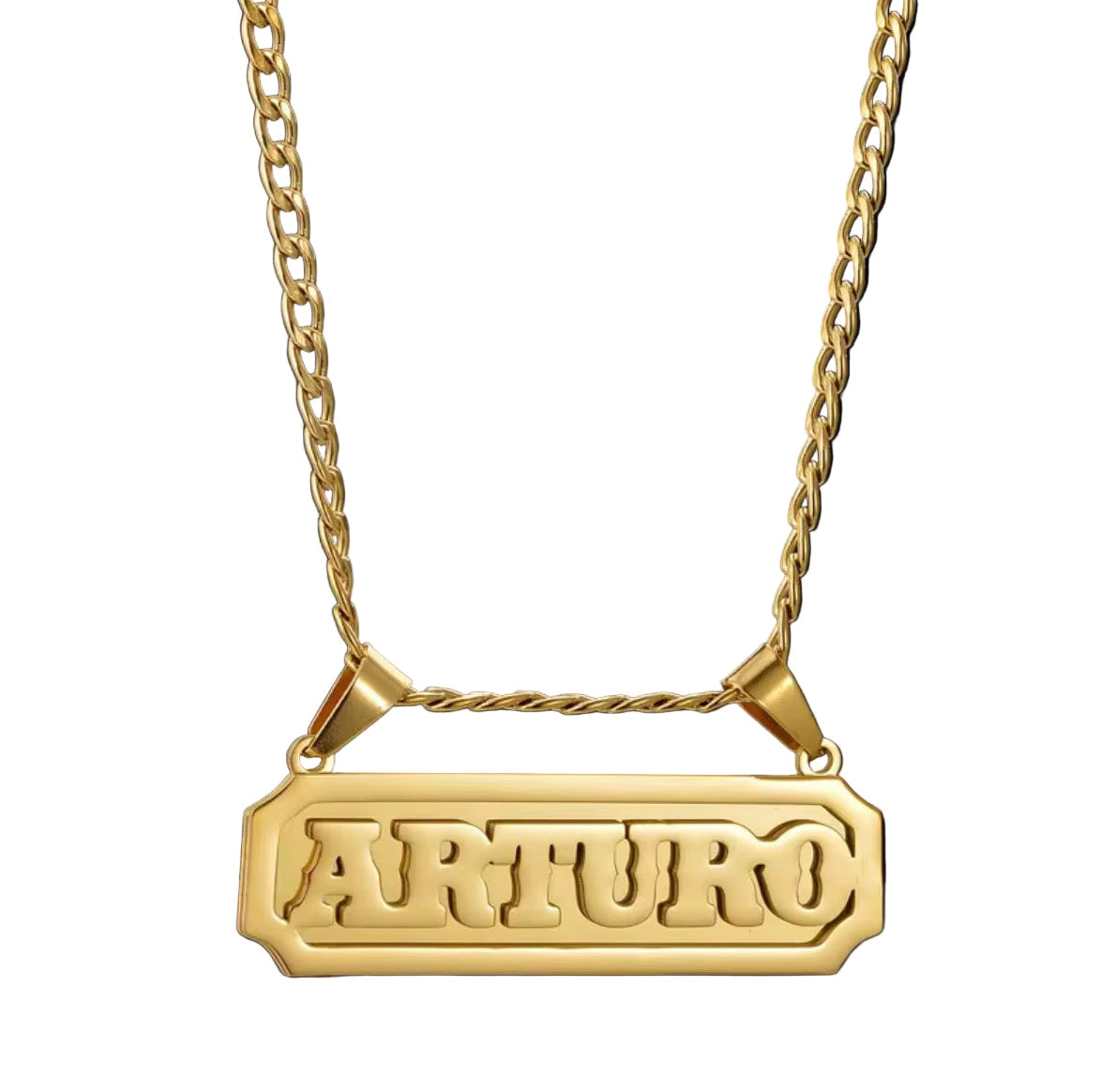 Custom Nameplate Necklace